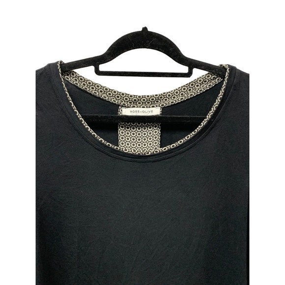 Rose & Olive Tunic Blouse Size L Work Career Professional Office School‎ Teacher - Picture 4 of 8